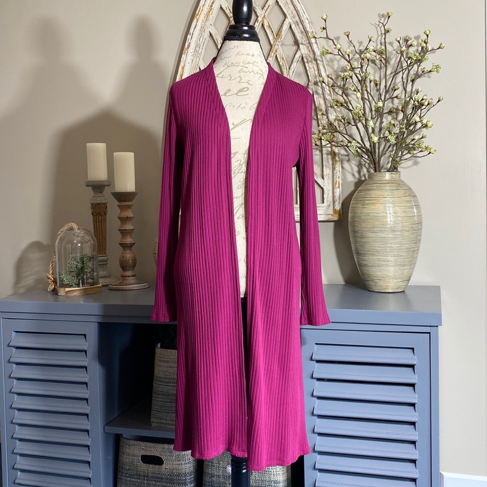 J Jill open-front cardi